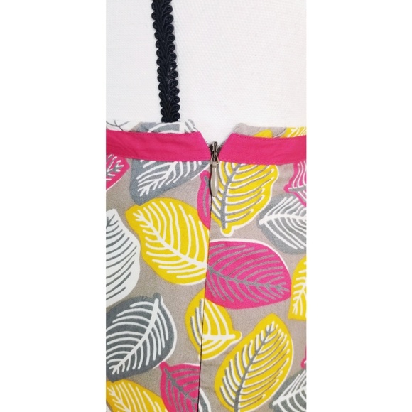 Boden pink gray a line midi skirt 6R lined - Picture 4 of 7